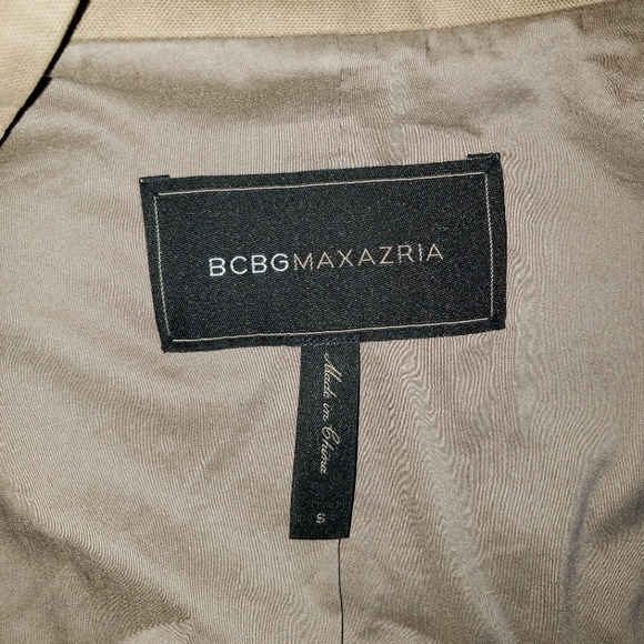 BCBGMaxAzria Sloan Faux Suede Cropped Moto Jacket in Moss Size Small Retail $300 - Picture 5 of 10